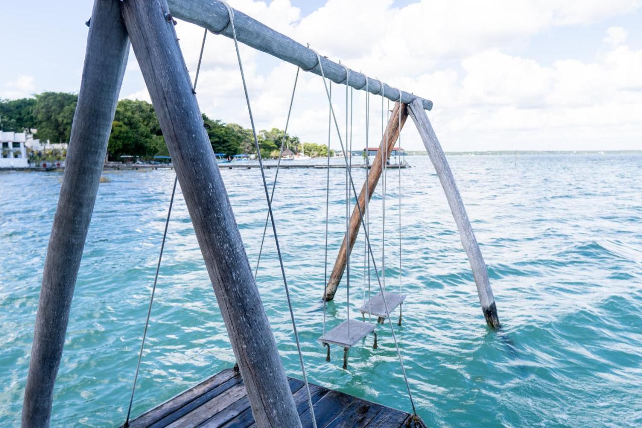 Exclusive Palafito @ Bacalar Lagoon Front Exterior photo