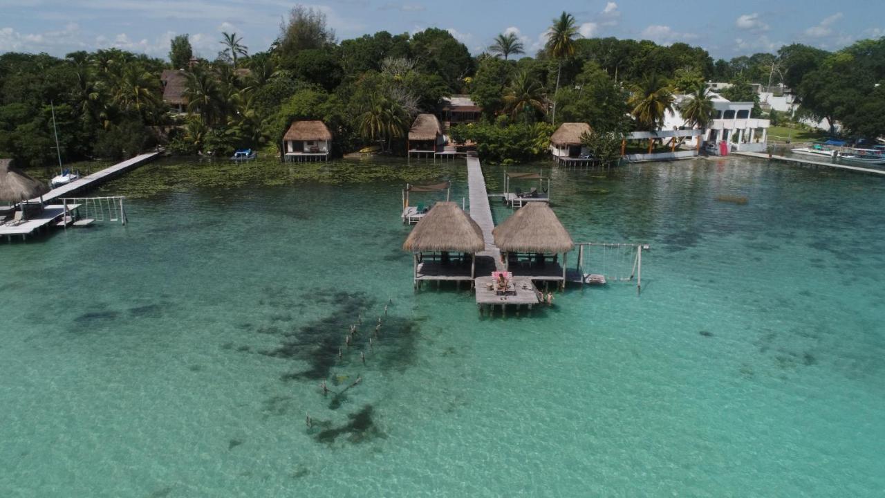 Exclusive Palafito @ Bacalar Lagoon Front Exterior photo