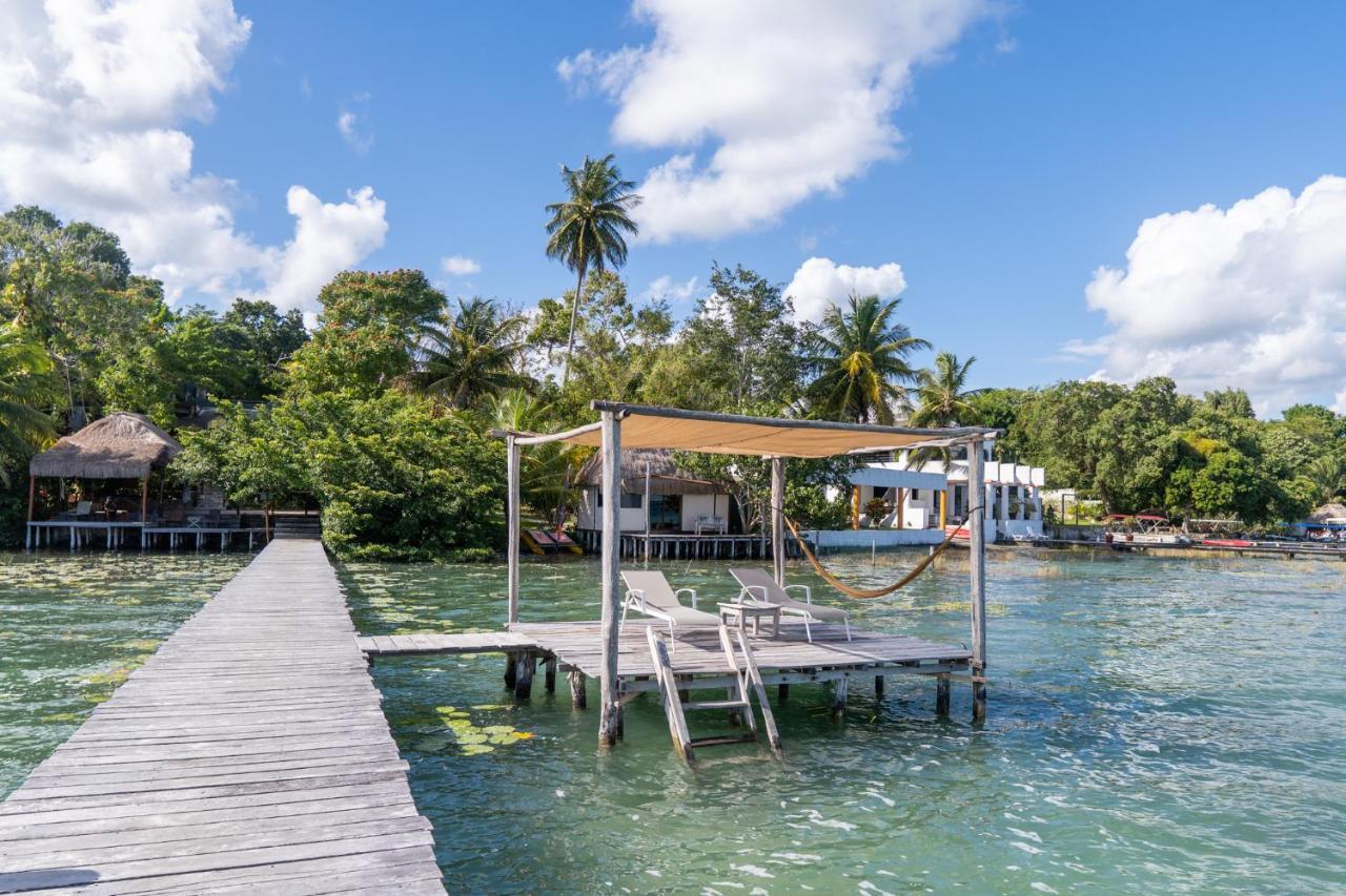 Exclusive Palafito @ Bacalar Lagoon Front Exterior photo